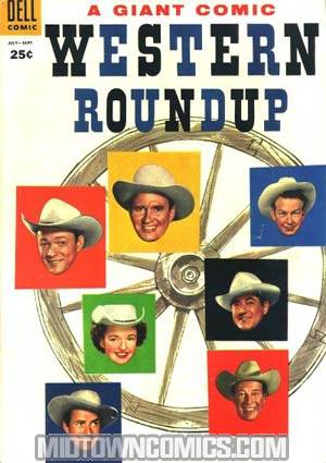 Dell Giant Comics Western Roundup #11