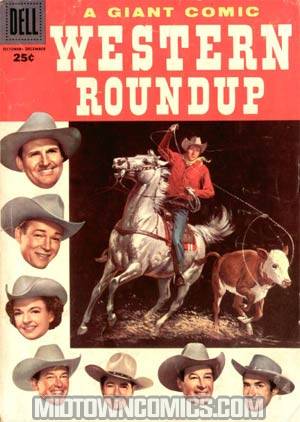 Dell Giant Comics Western Roundup #16