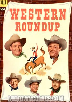 Dell Giant Comics Western Roundup #3