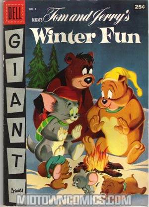 Dell Giant Comics Winter Fun #4