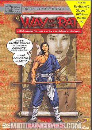 Way Of The Rat Digital Comic DVD Vol 1