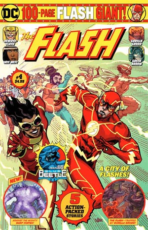 Flash Giant #4 Recommended Back Issues