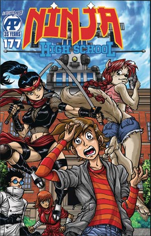 ninja-high-school-yearbook-10a, Scan of comic book cover in…