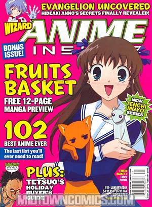Wizard Anime Insider #11 Fruits Basket Cvr