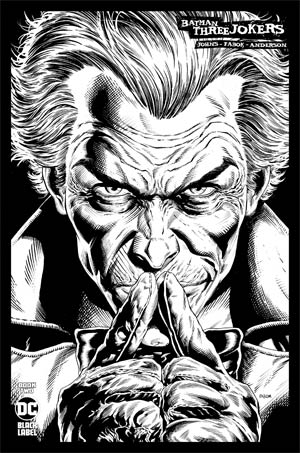Batman Three Jokers #2 Cover D Incentive Jason Fabok Joker Black & White Cover RECOMMENDED_FOR_YOU