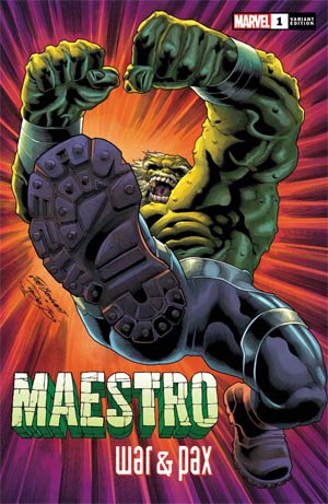 Maestro War And Pax #1 Cover E Incentive Joe Bennett Variant Cover Recommended Back Issues