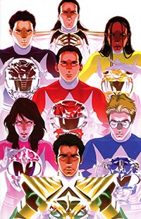 Mighty Morphin #4 Cover I Incentive Goni Montes Variant Cover