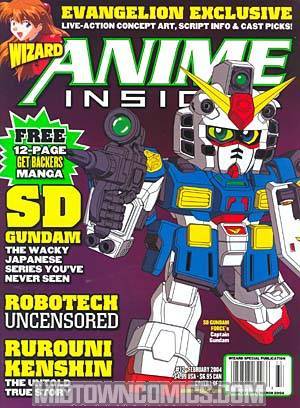 Wizard Anime Insider #12 SD Gundam Cvr