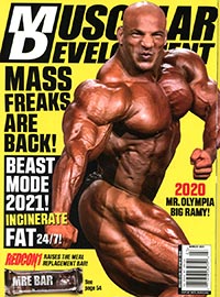 Muscular Development Magazine Vol 58 #3 March 2021