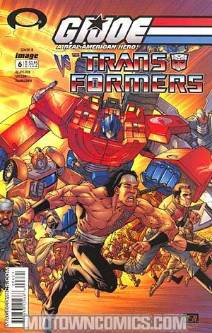 GI Joe vs Transformers #6 Cvr B Mike S Miller