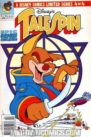 Disneys Talespin Limited Series “Take Off” #4