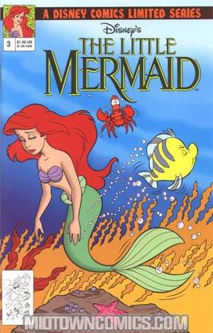 Disneys The Little Mermaid Limited Series #3 Cover A Direct Edition