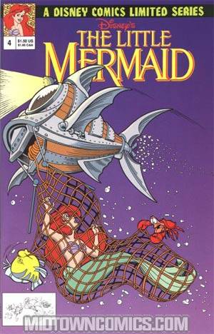 Disneys The Little Mermaid Limited Series #4 Cover A Direct Edition