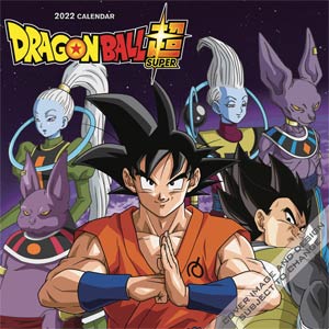 DRAGON BALL SUPER - Calendrier de bureau 2022 '17x20cm