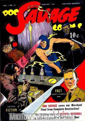Doc Savage Comics #12