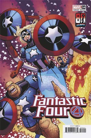 Fantastic Four #1 Cover J Variant Nick Bradshaw Cover