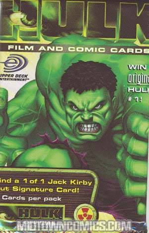 Hulk Film And Comic Cards Pack