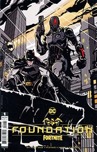 Batman Fortnite Foundation #1 (One Shot) Cover C Incentive Donald Mustard Card Stock Variant Cover