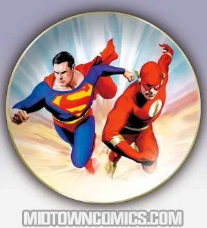 Superman Vs The Flash Collectors Plate