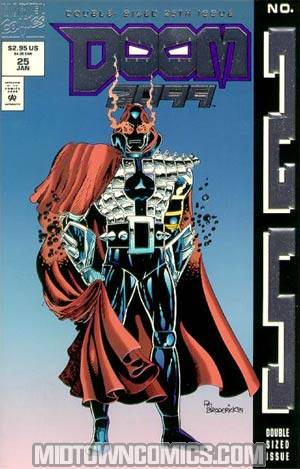 Doom 2099 #25 Foil Embossed Cvr