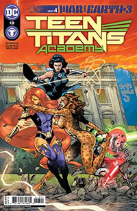 Teen Titans Academy #13 Cover A Regular Rafa Sandoval Cover (War For Earth-3 Part 4)