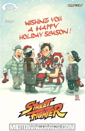 Street Fighter (UDON) #4 Cvr D Christmas Variant Cvr