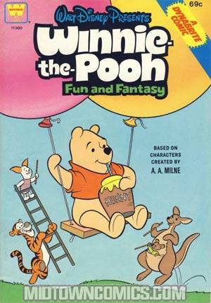 Dynabrite Comics #11360 Winnie the Pooh Fun and Fantasy