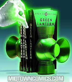 Green Lantern Hal Jordan Power Battery Bookends