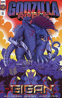 Godzilla Rivals vs Gigan #1 (One Shot) Cover B Incentive Christian Gonzalez Variant Cover