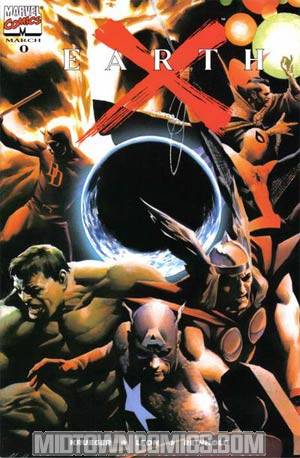 Earth X #0 Cover B 2nd Ptg