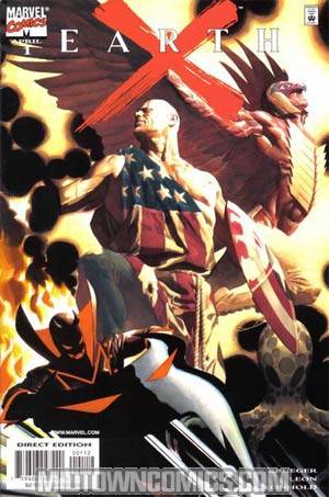 Earth X #1 Cover B 2nd Ptg