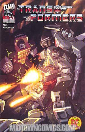 Transformers Generation 1 Vol 3 #1 Cover D DF Exclusive Variant Cover