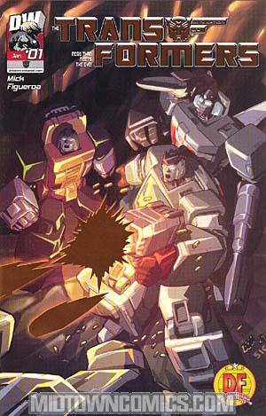 Transformers Generation 1 Vol 3 #1 Cover E DF Exclusive Foil Variant Cover