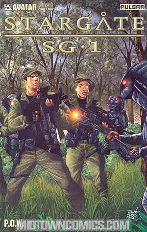 Stargate SG-1 POW #1 Wraparound Cvr