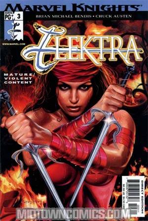 Elektra Vol 2 #3 Cover B Initial Ptg