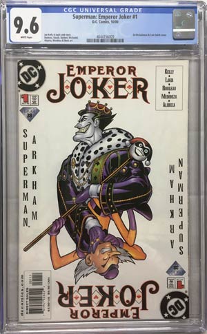 Superman Emperor Joker #1 (One Shot) Cover B CGC 9.6