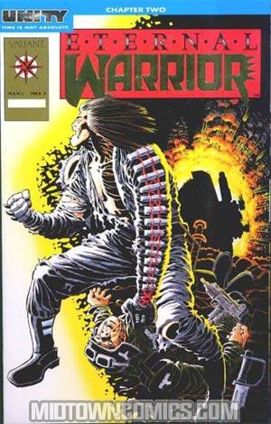 Eternal Warrior #1 Cover C (Gold foil logo on embossed cover)