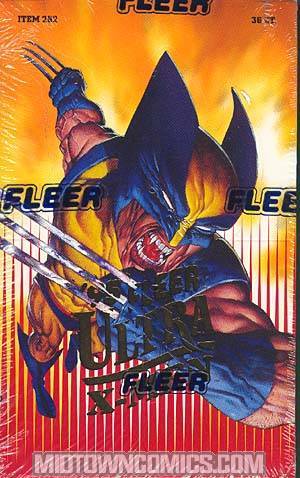 Fleer Ultra X-Men 1995 Trading Cards Box