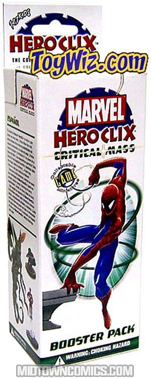 Marvel Heroclix Critical Mass Booster Pack