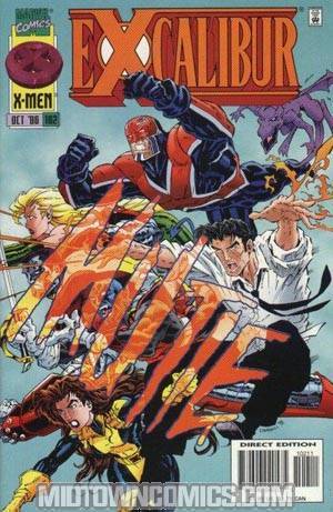 Excalibur #102 Cover A With Cards