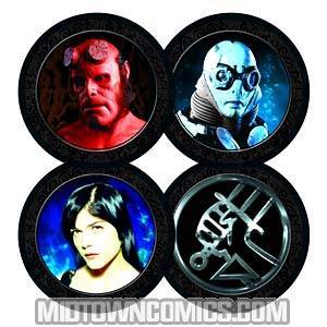 Hellboy Movie Photo Coaster Set