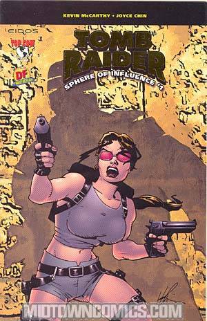 Tomb Raider Sphere Of Influence #1 Cover C DF Exclusive Gold Foil Variant Cover