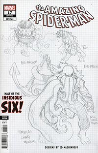 Amazing Spider-Man Vol 6 #17 Cover D Variant Ed McGuinness Design Cover (Dark Web Tie-In)