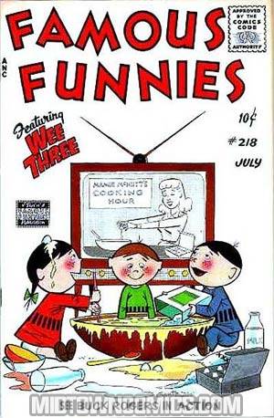 Famous Funnies #218