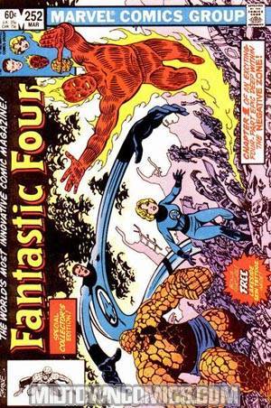 Fantastic Four #252 Cover A With Tattooz