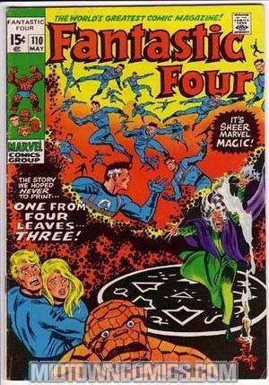 Fantastic Four #110 Cover B Corrected Version