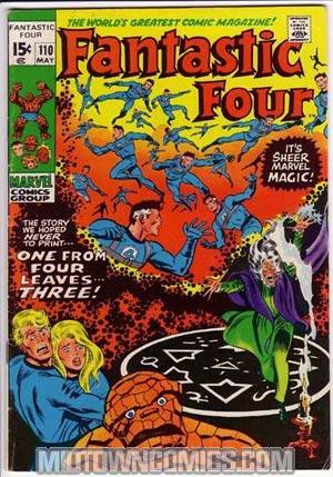 Fantastic Four #110 Cover A Initial Version