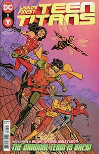 Worlds Finest Teen Titans #1 Cover A Regular Chris Samnee Cover Worlds Finest Teen Titans #1 Cover A Regular Chris Samnee Cover
