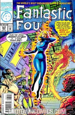Fantastic Four #387 Cover A Holo-Prism Die-Cut Cover