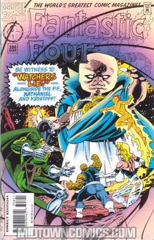 Fantastic Four #398 Cover A Rainbow Foil Cover